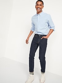 View large product image 3 of 3. Slim-Fit Built-In Flex Everyday Oxford Shirt For Men