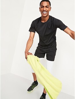 Go-Dry Cool Textured-Knit Performance T-Shirt | Old Navy