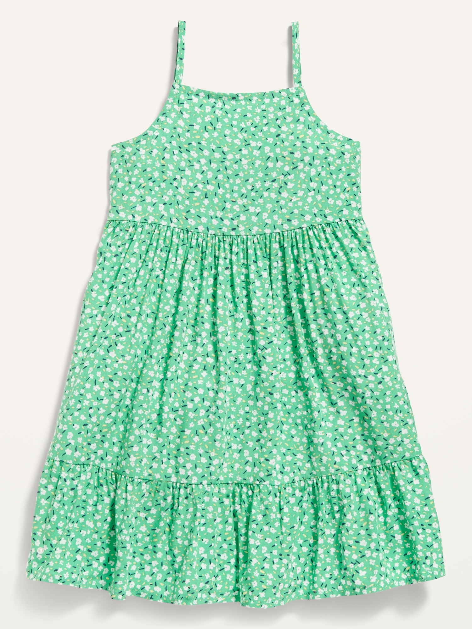 Printed Tiered Cami Fit & Flare Dress for Toddler Girls | Old Navy