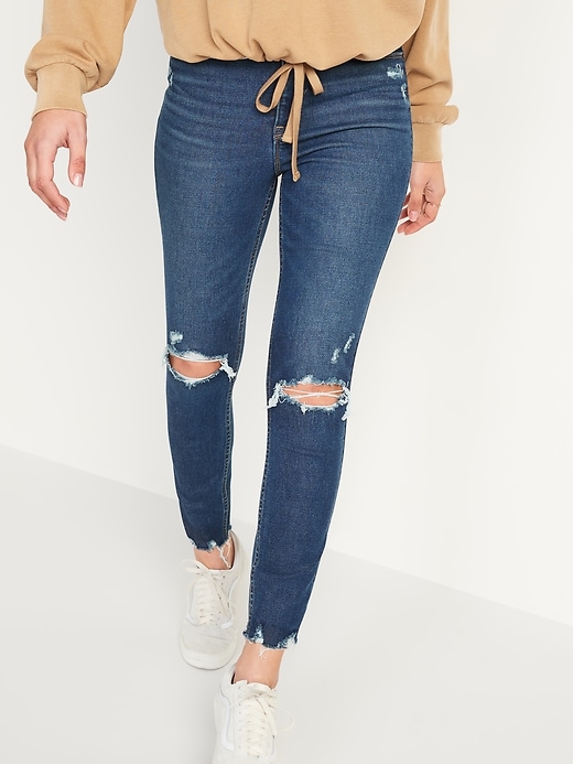 Image number 5 showing, High-Waisted Built-In Warm Rockstar Jeggings for Women