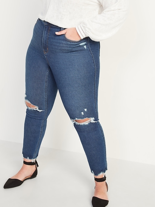 Image number 7 showing, High-Waisted Built-In Warm Rockstar Jeggings for Women
