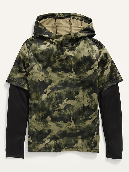 View large product image 1 of 1. Go-Dry 2-In-1 Pullover Hoodie For Boys