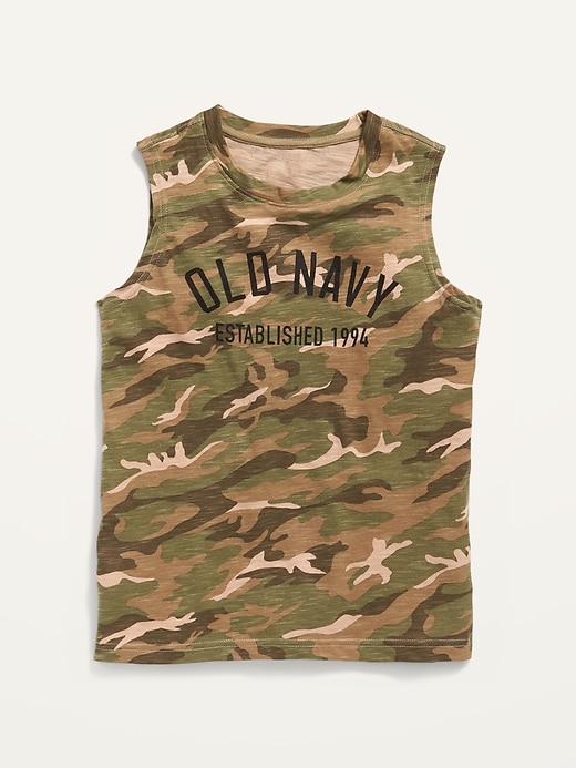 View large product image 1 of 1. Logo-Graphic Tank Top for Boys