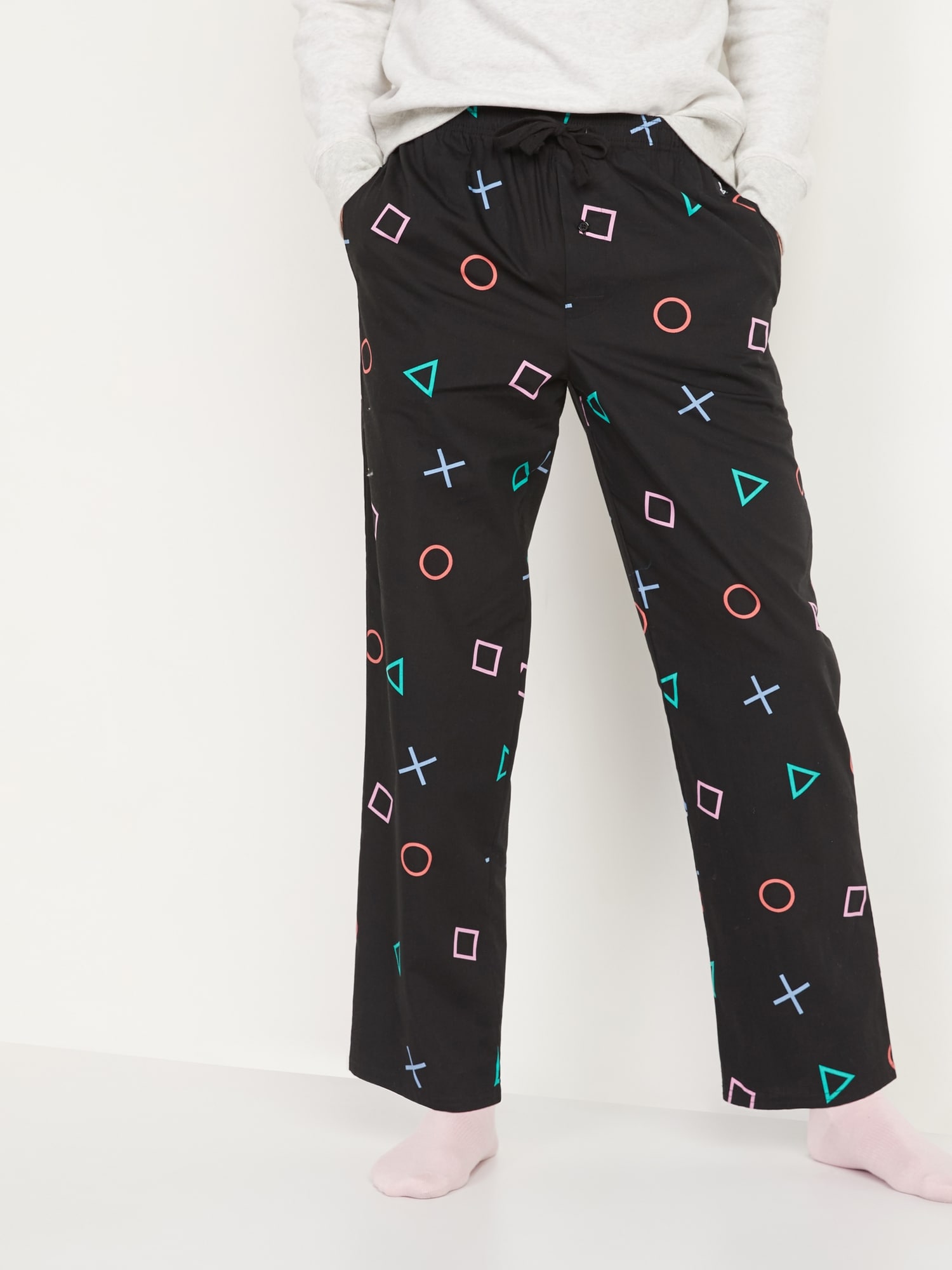 Licensed Pop Culture Gender-Neutral Pajama Pants for Adults