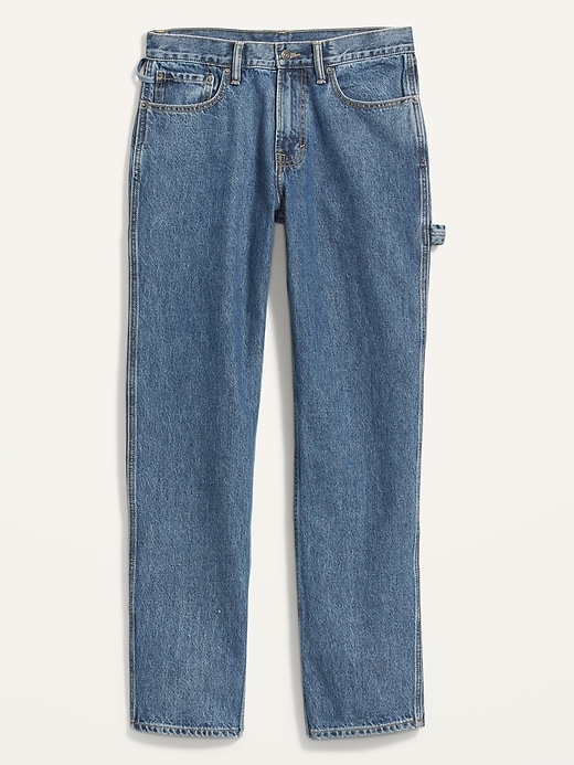 Image number 4 showing, Loose Rigid Non-Stretch Carpenter Jeans