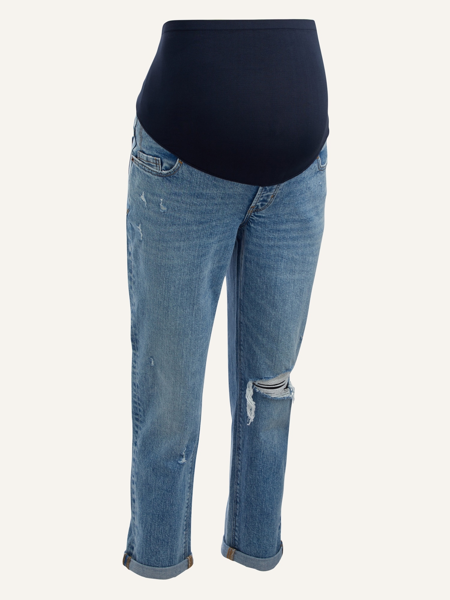 maternity jeans with full panel waist