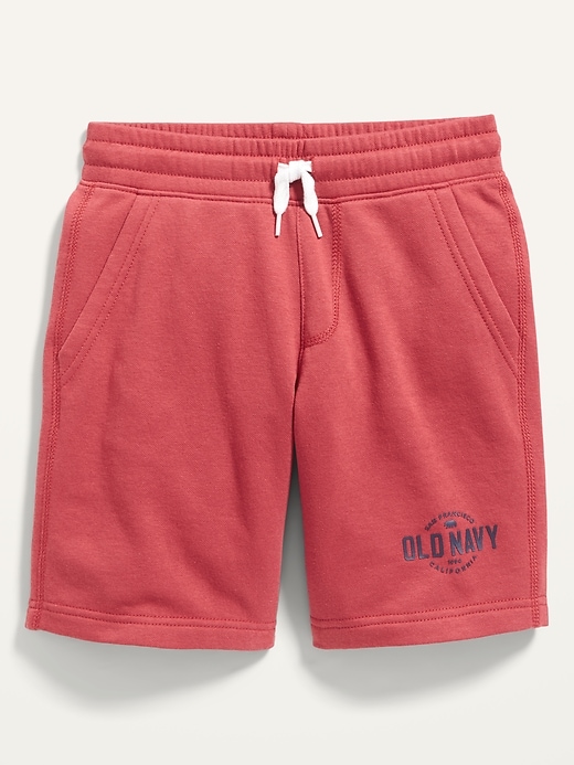 View large product image 1 of 1. Logo-Graphic Jogger Sweat Shorts For Boys