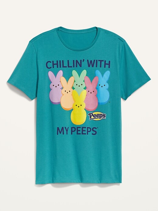 View large product image 2 of 2. Peeps&#174 "Chillin' With My Peeps" T-Shirt