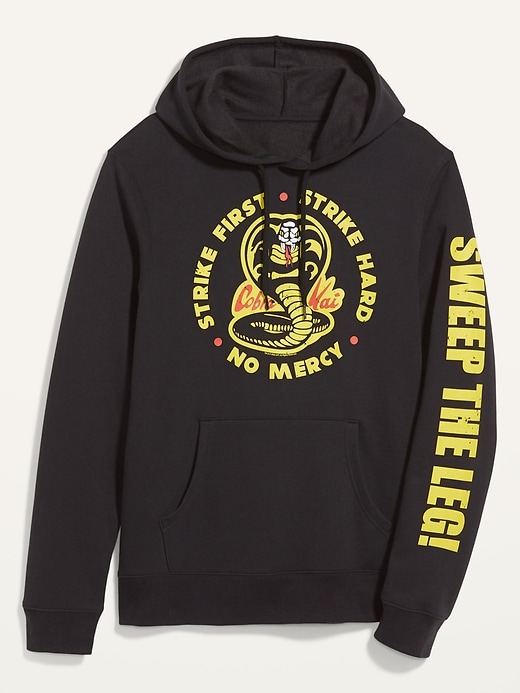 View large product image 2 of 2. Cobra Kai&#153 Gender-Neutral Graphic Pullover Hoodie for Adults