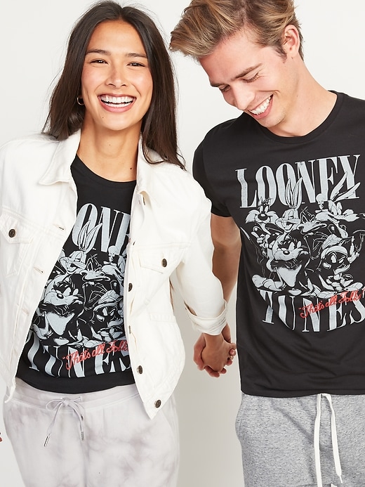 View large product image 1 of 2. Looney Tunes&#153 "That's All Folks!"&&#153 Gender-Neutral Tee for Adults