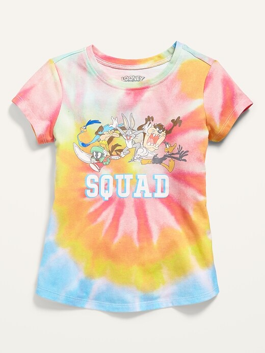 View large product image 1 of 2. Unisex Looney Tunes&#153 Tie-Dye T-Shirt for Toddler
