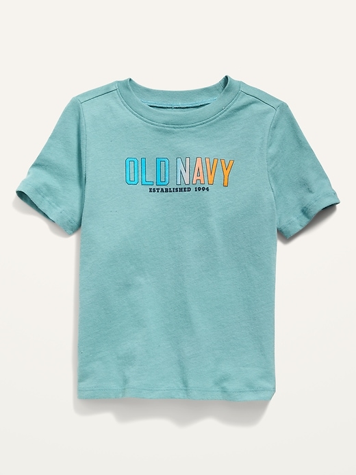 Old Navy Unisex Logo-Graphic T-Shirt for Toddler. 1
