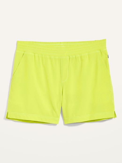 Mid-Rise StretchTech Plus-Size Shorts -- 5-inch inseam