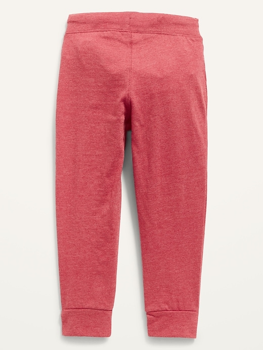View large product image 2 of 2. Jersey-Knit Unisex Jogger Sweatpants for Toddler