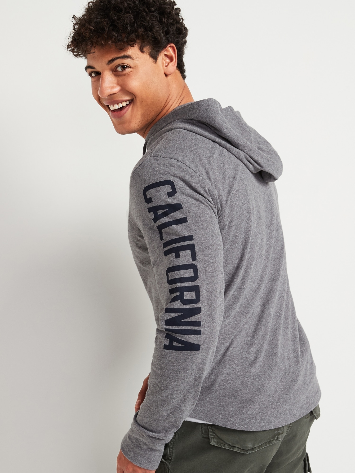 LogoGraphic Tee Hoodie for Men Old Navy