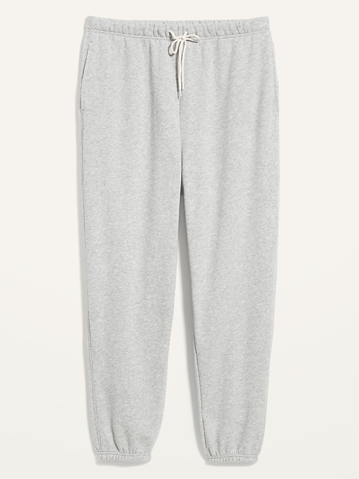 View large product image 2 of 2. Extra High-Waisted French Terry Plus-Size Sweatpants