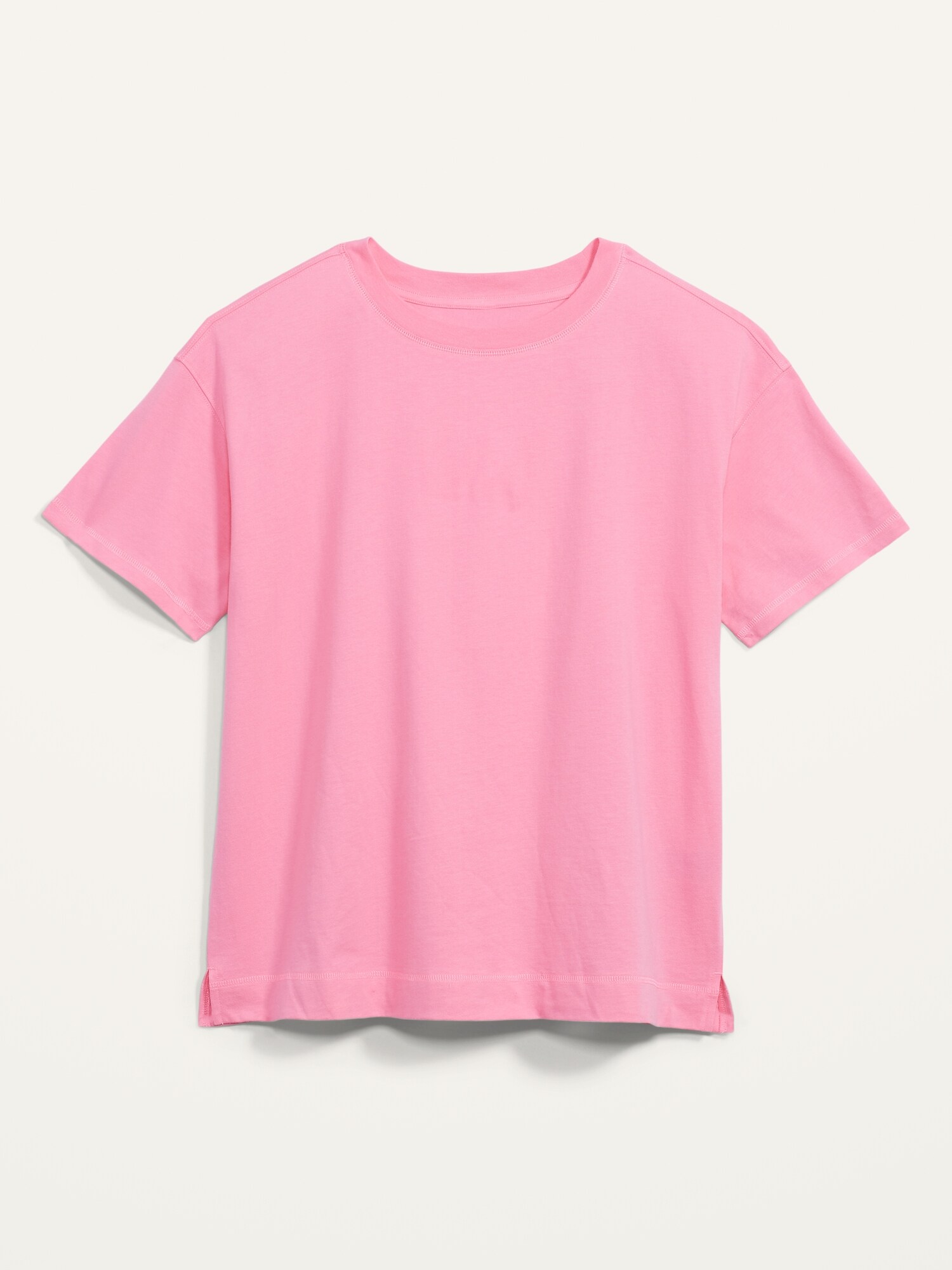 Loose Vintage Crew-Neck T-Shirt for Women | Old Navy
