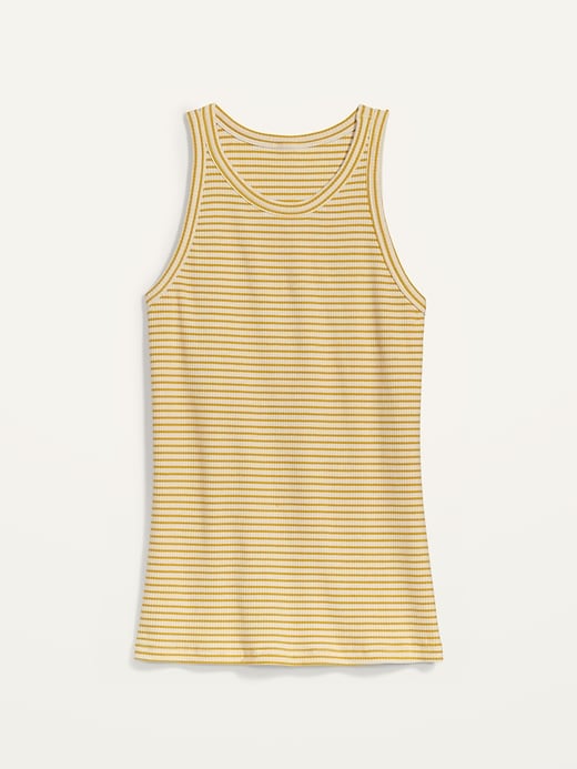 Image number 4 showing, Slim-Fit Rib-Knit Tank Top for Women