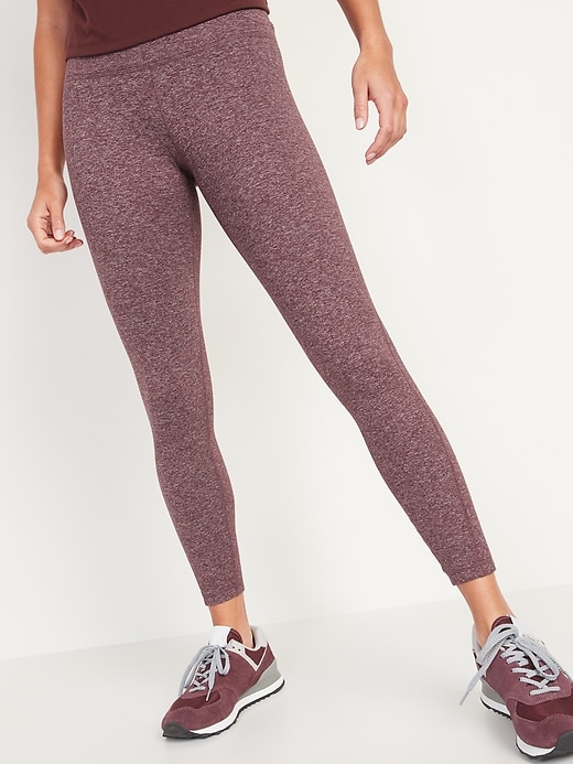 Image number 1 showing, High-Waisted CozeCore 7/8 Leggings