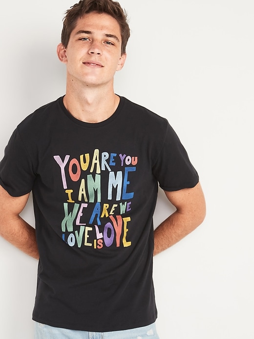Matching Pride Graphic Tee for Men