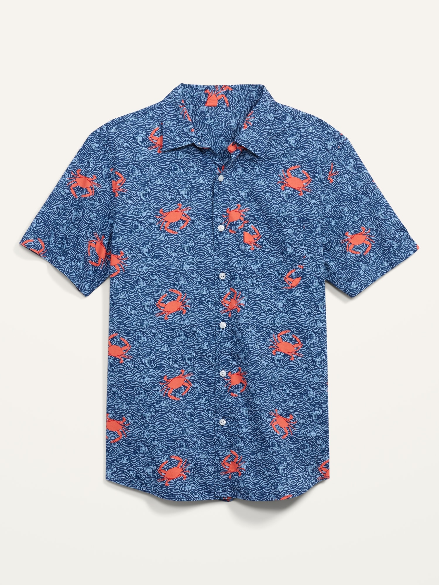 Everyday Printed Short-Sleeve Shirt for Men | Old Navy