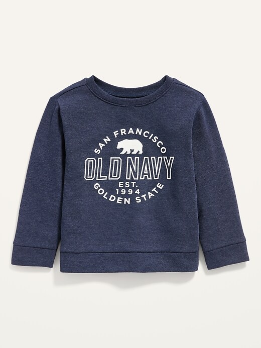 View large product image 1 of 2. Unisex Vintage Logo-Graphic Sweatshirt for Toddler