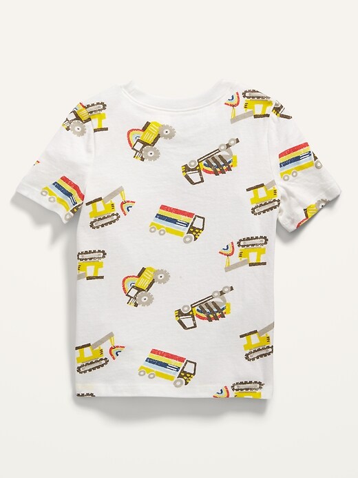 View large product image 2 of 2. Short-Sleeve Printed T-Shirt for Toddler Boys