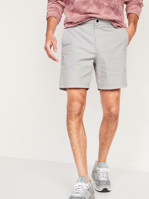Old Navy Hybrid Tech Chino Shorts for Men -- 7-inch inseam. 1
