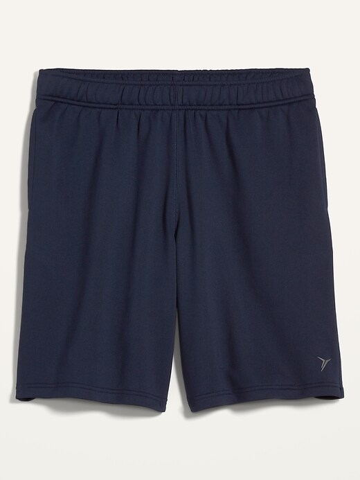 View large product image 2 of 2. Go-Dry French Terry Performance Jogger Shorts -- 9-inch inseam