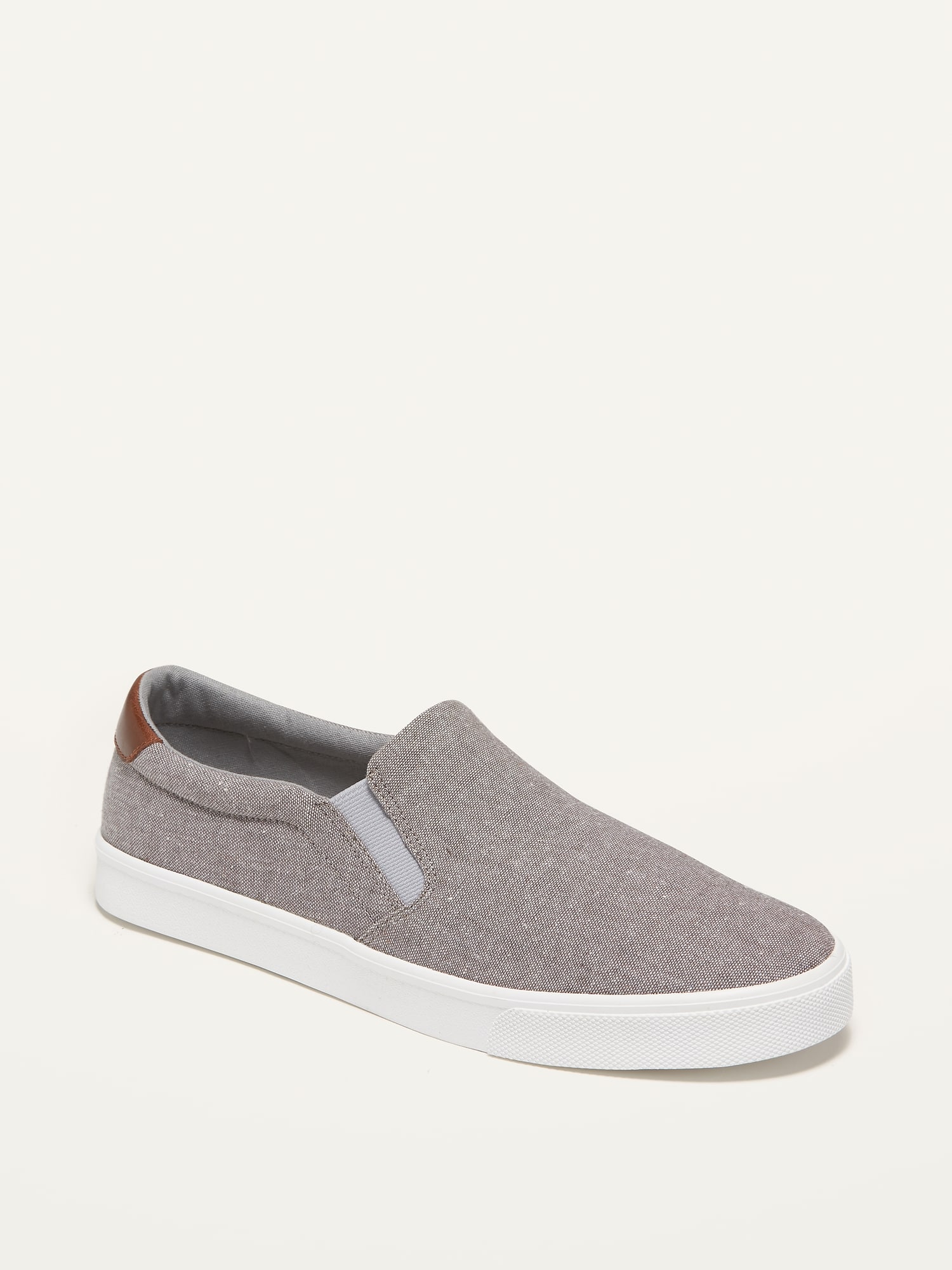 Mixed-Fabric Slip-Ons for | Old Navy