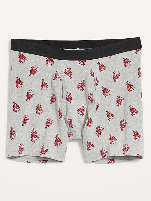 Old Navy Soft-Washed Printed Boxer Briefs for Men. 1
