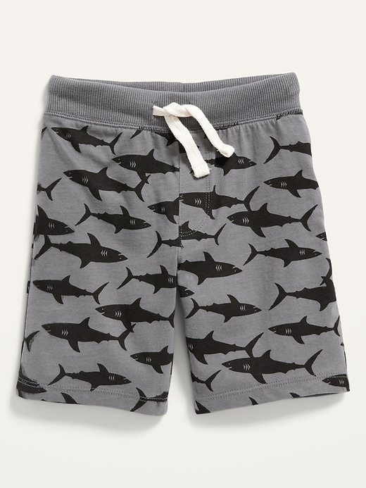 View large product image 1 of 1. Unisex Printed Jersey-Knit Jogger Shorts for Toddler