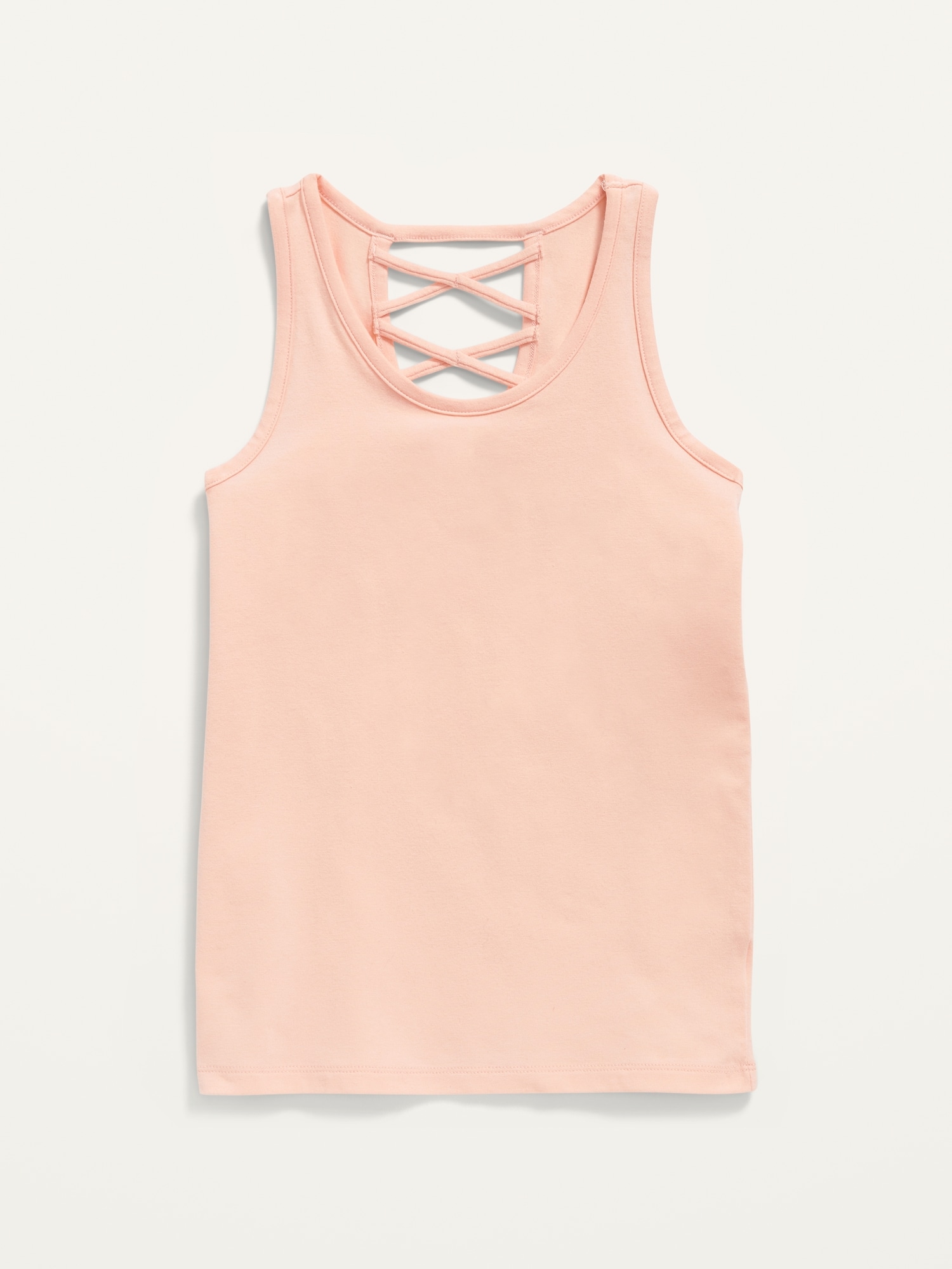 Fitted Strappy Tank Top for Girls | Old Navy