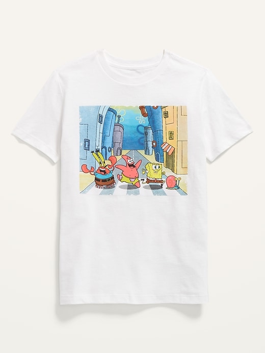 View large product image 1 of 2. Gender-Neutral SpongeBob Squarepants&#153 Graphic T-Shirt for Kids