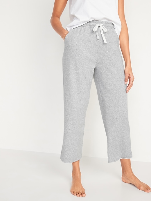 Old Navy Extra High-Waisted Straight Ankle Sweatpants for Women. 1