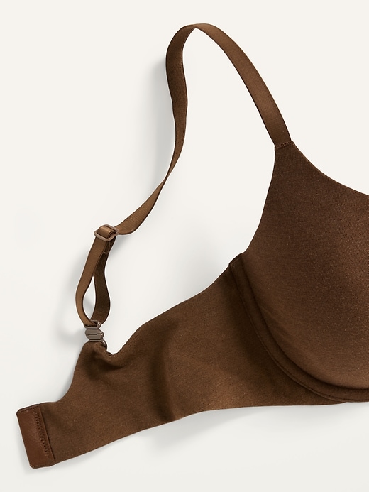 Image number 5 showing, Jersey Full-Coverage Underwire Bra for Women