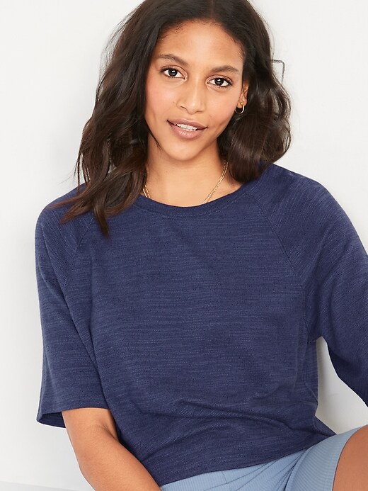 old navy plush knit long sleeve