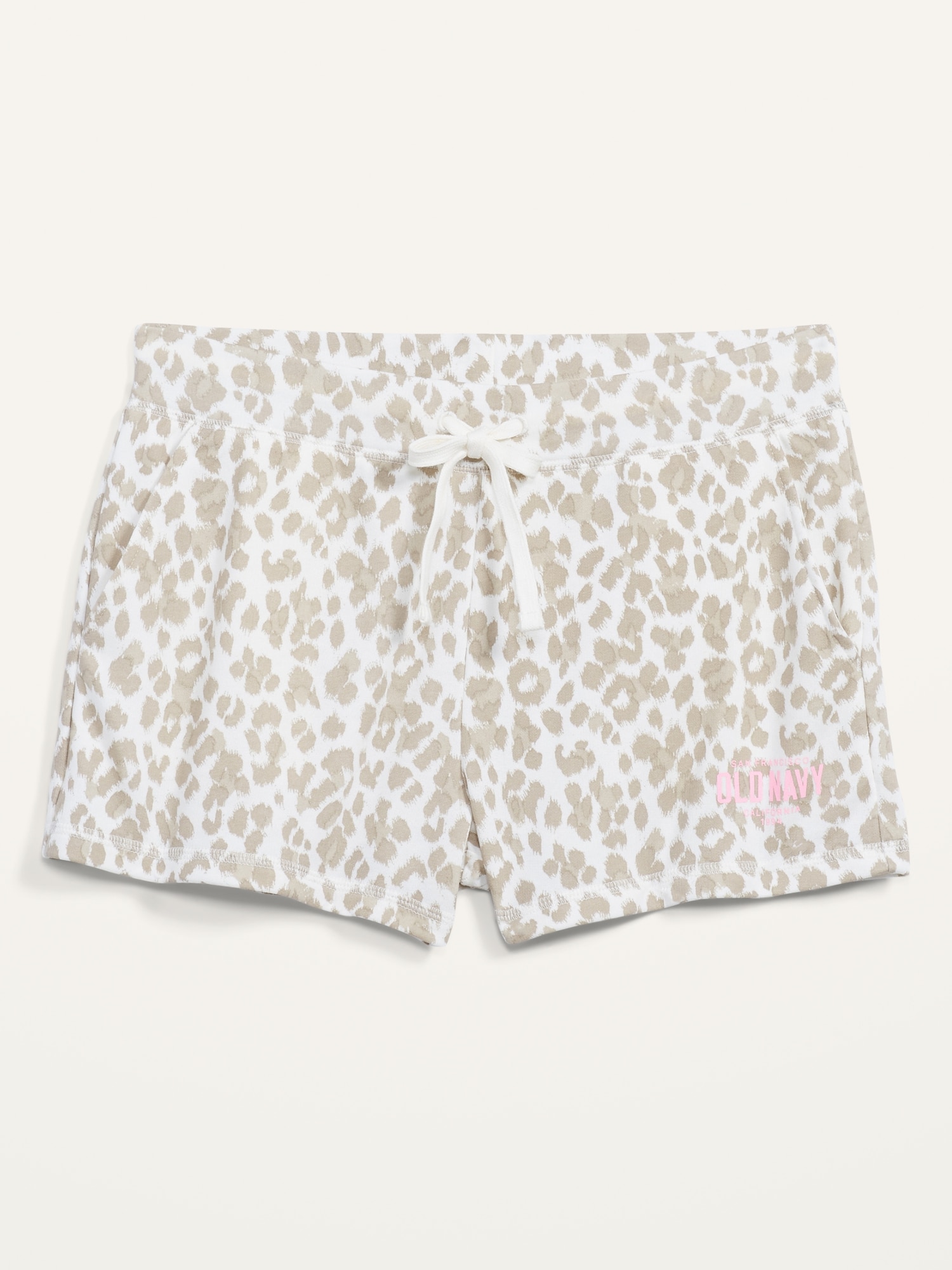 old navy leopard bike shorts