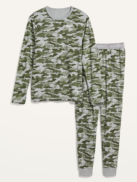 View large product image 2 of 2. Matching Graphic Pajama Set