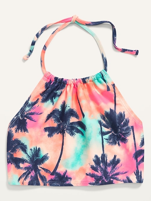 Old Navy Halter Tankini Swim Top for Girls. 1