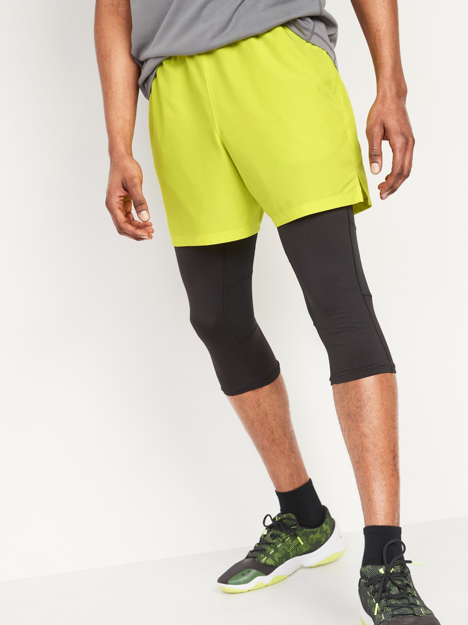 Go-Dry Cool Run Shorts for Men -- 7-inch inseam