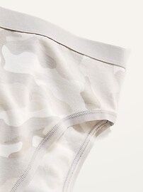 View large product image 3 of 3. High-Waisted Jersey Bikini Underwear