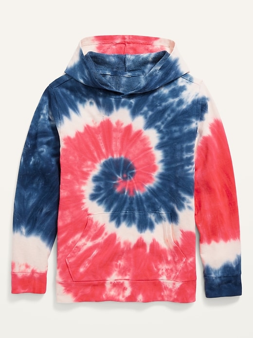 View large product image 1 of 2. Tie-Dye Pullover Hoodie For Boys