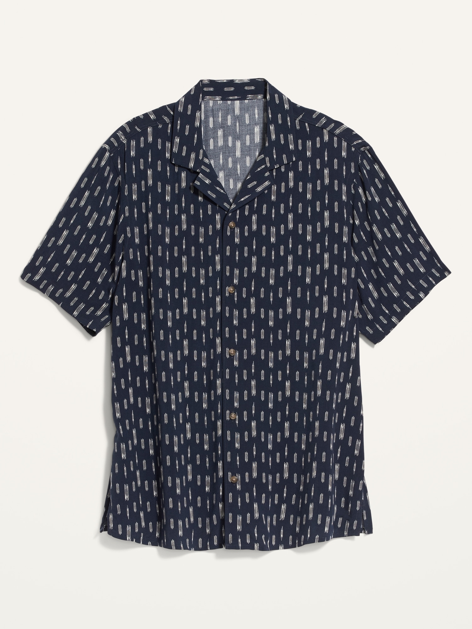 Tropical-Print Short-Sleeve Camp Shirt for Men | Old Navy