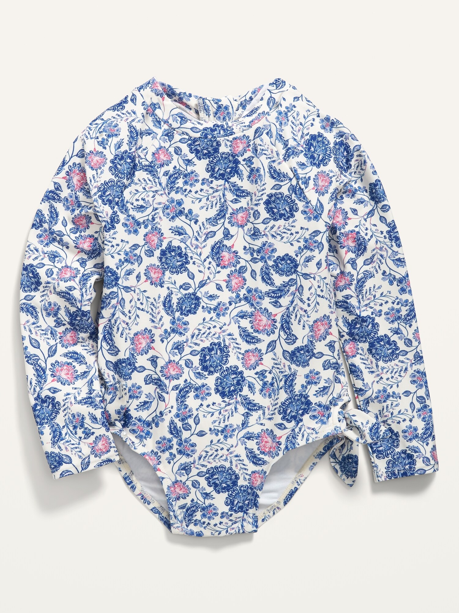 LongSleeve ZipBack Rashguard for Toddler Girls Old Navy