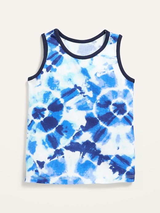 View large product image 1 of 1. Vintage Unisex Tie-Dye Tank Top for Toddler