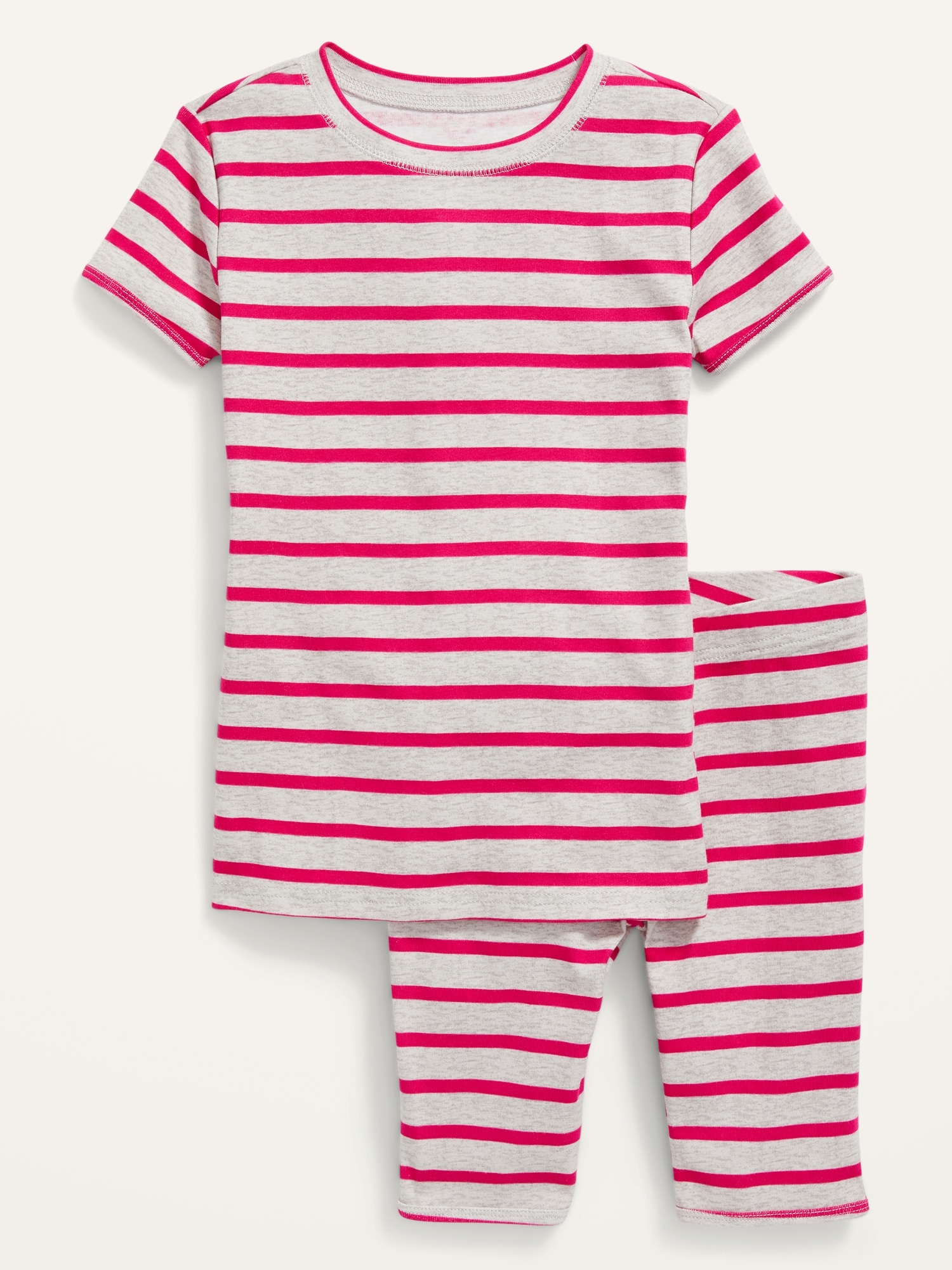 Girls cheap striped pyjamas