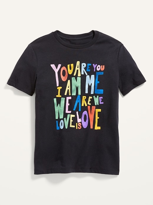 Matching Pride Graphic T Shirt for Kids