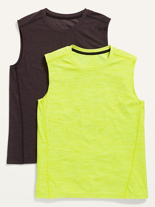 View large product image 1 of 2. Breathe On Performance Tank Top 2-Pack For Boys