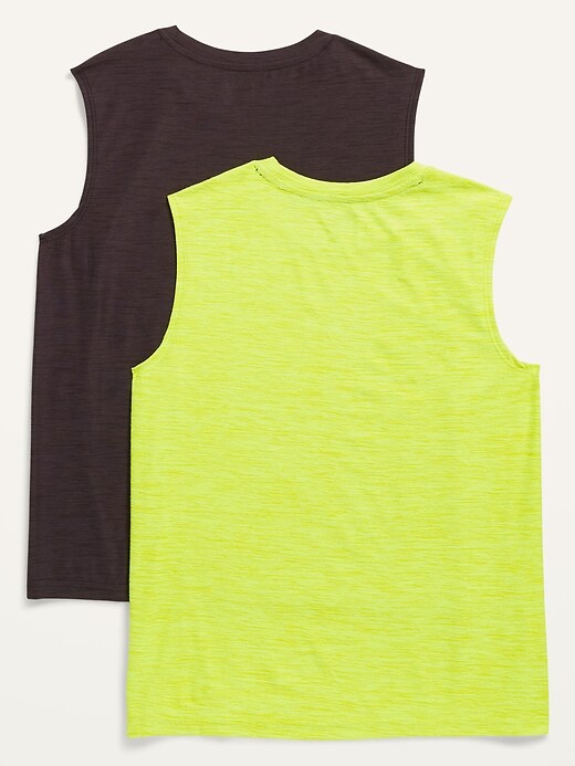 View large product image 2 of 2. Breathe On Performance Tank Top 2-Pack For Boys